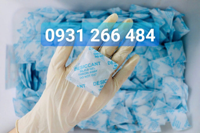 Gói hút ẩm Silica Gel dùng cho quần áo và ngành may mặc xuất khẩu