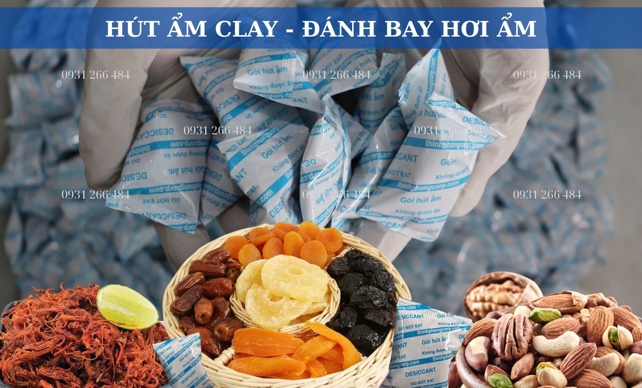 Gói hút ẩm thực phẩm hoạt động như thế nào?