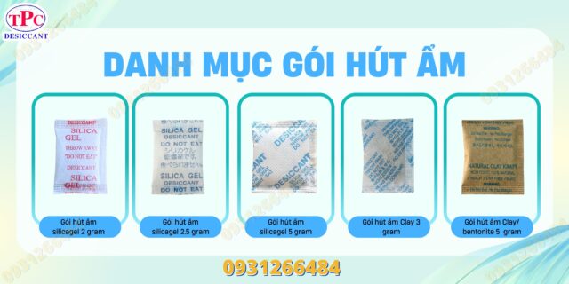 Silica Gel dùng cho quần áo xuất khẩu