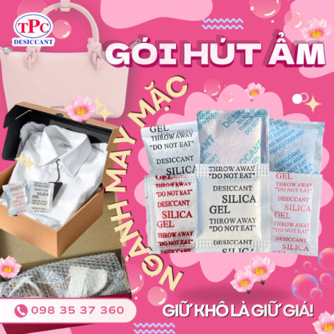 Hút ẩm cho may mặc