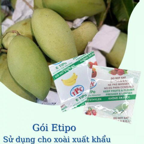 Giữ tươi trái cây xuất khẩu bằng gói Etipo