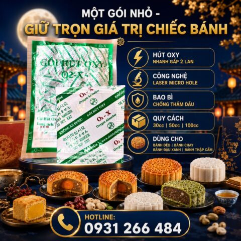 Gói hút oxy thực phẩm