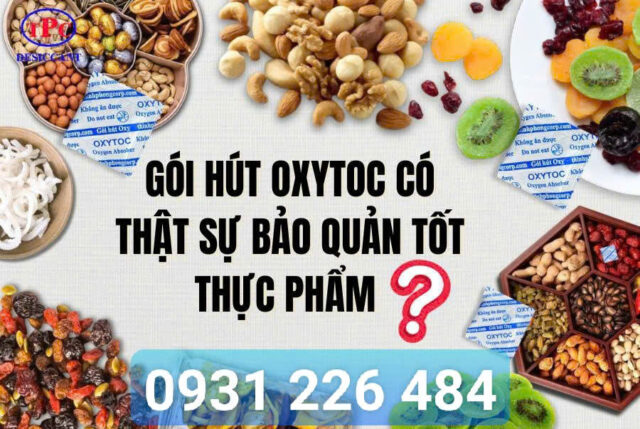 Gói hút ẩm thực phẩm giá rẻ dùng cho bánh kẹo