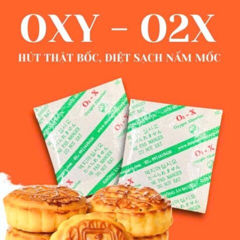 Gói hút oxy 50cc cho bánh trung thu