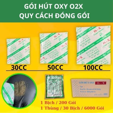 Gói hút oxy dùng cho bánh trung thu