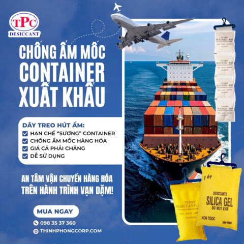 Hiện tượng mưa container gây ẩm mốc hàng hóa