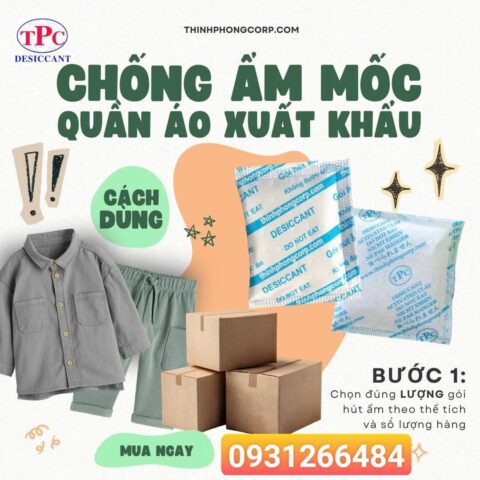 Cơ chế hoạt động của gói hút ẩm