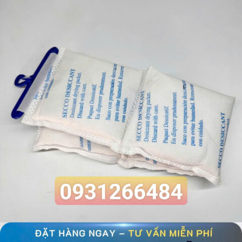 Bột hút ẩm Secco dùng cho môi trường tải ẩm cao